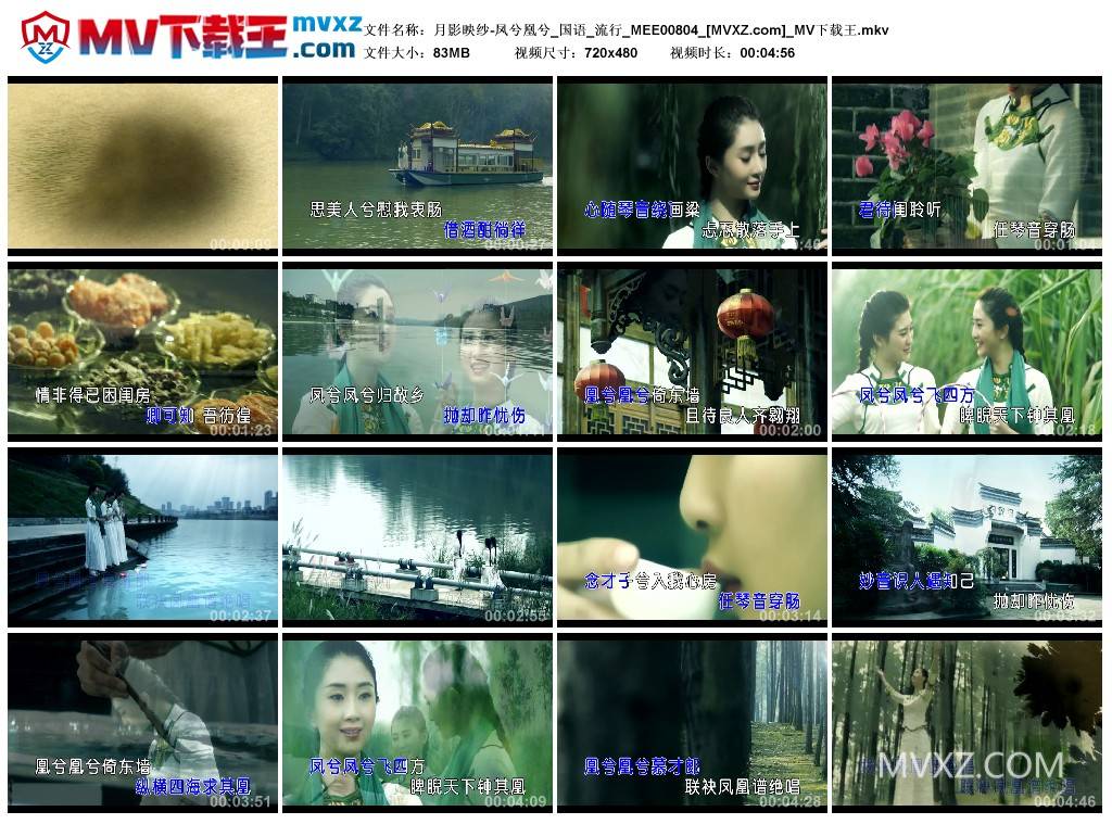 月影映纱-凤兮凰兮_国语_流行_MEE00804